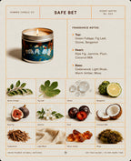 SAFE BET CANDLES - 3Pack (6oz)
