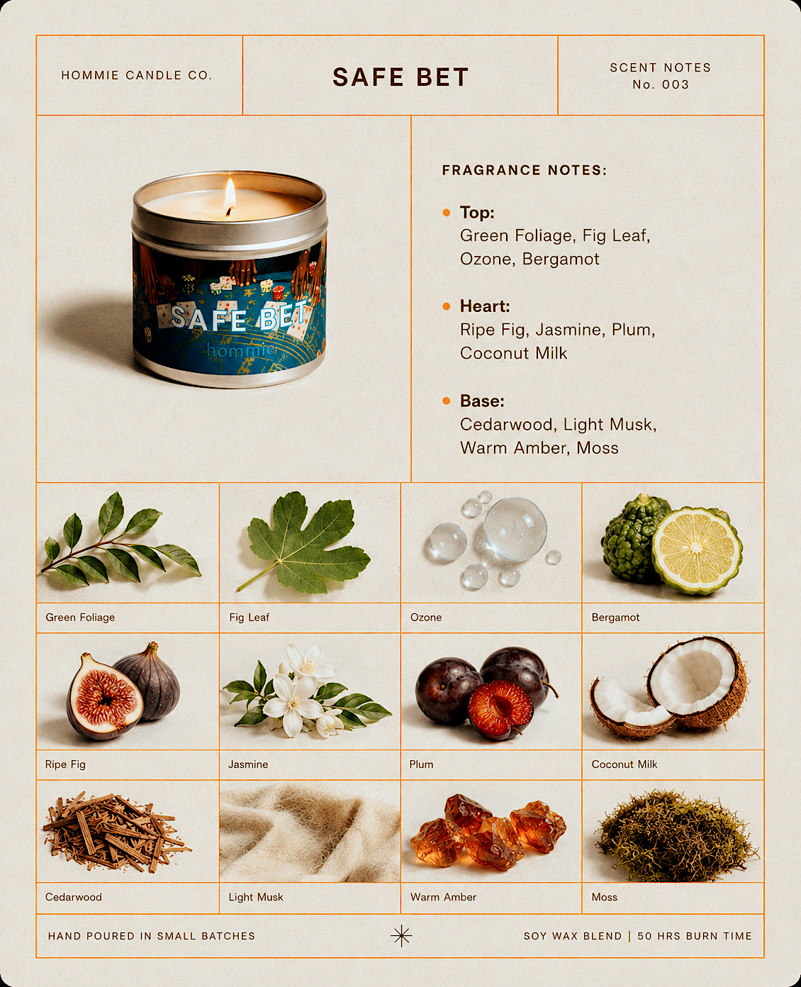 SAFE BET CANDLES - 3Pack (6oz)